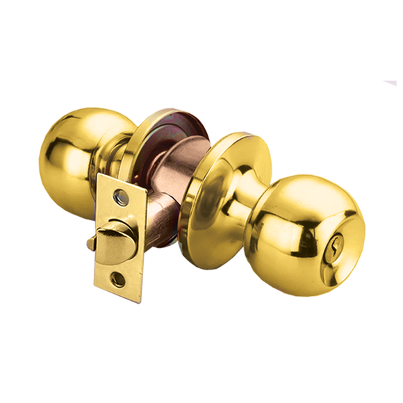 Entrance cylindrical knob
