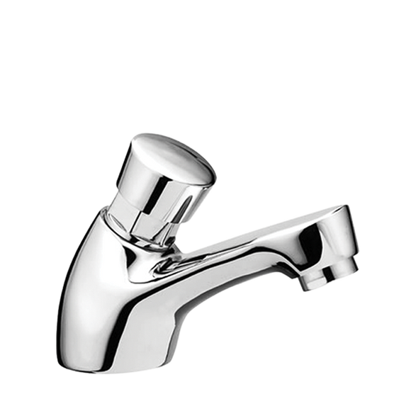 Auto-shut lavatory faucet