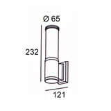 Wall light fixture