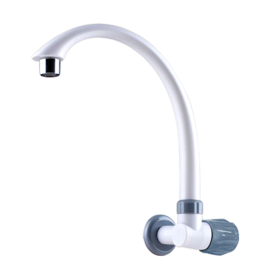 PVC gooseneck faucet