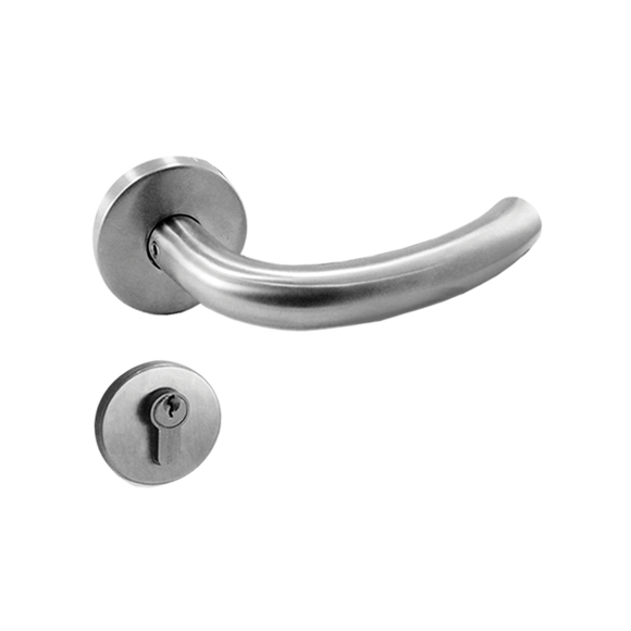 Entrance mortise leverset