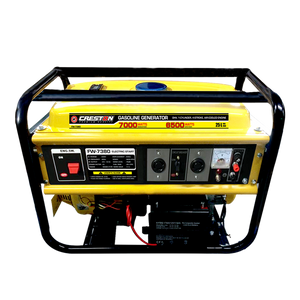 Electric-start gasoline generator