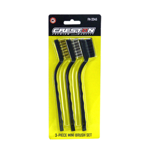 Mini steel brush set