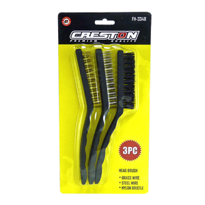 Mini steel brush set