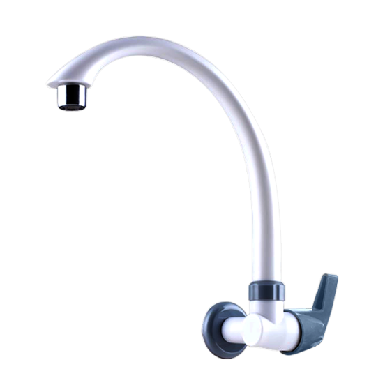 PVC gooseneck faucet