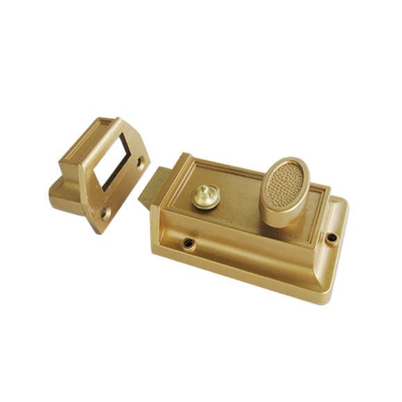 Guard Security 202 Night Rim Visual Pack Latch - Solid Brass 5-Pin Cylinder, Rust Resistant Guard Security 202 Night Rim Visual Pack Latch - Solid Brass 5-Pin Cylinder, Rust Resistant