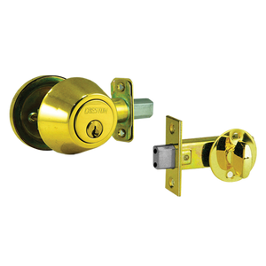 Single cylinder deadbolt