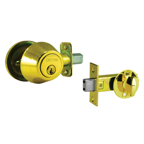 Single cylinder deadbolt