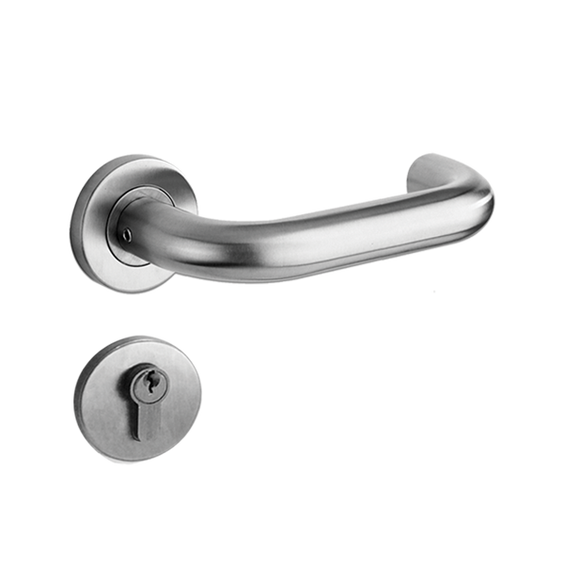 Entrance mortise leverset