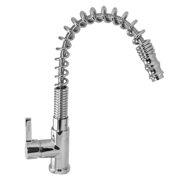 Pull-out sink mixer