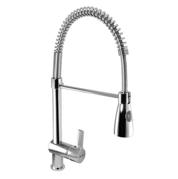 Pull-out sink mixer