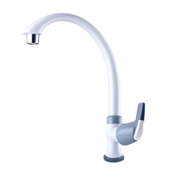 Gooseneck lavatory faucet