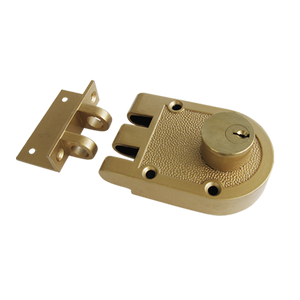 Double cylinder rim deadlock