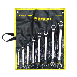 Box end wrench set