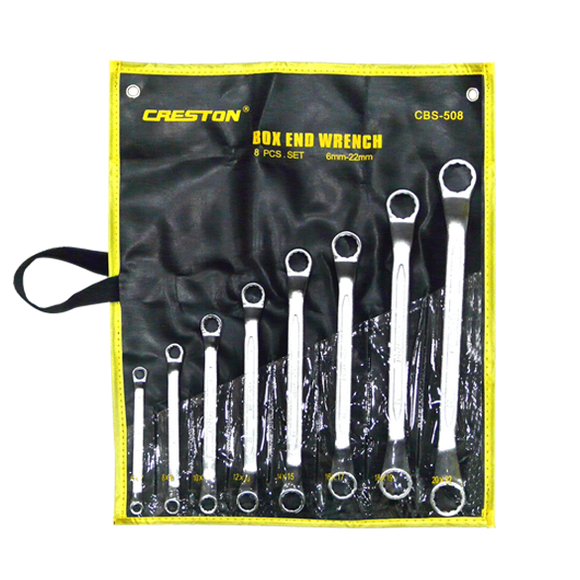 Box end wrench set