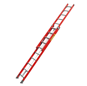 Fiberglass extension ladder