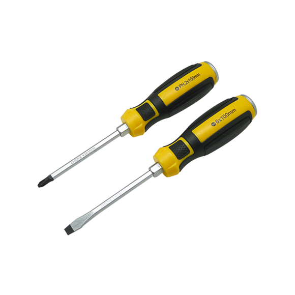 Go-thru screwdriver set