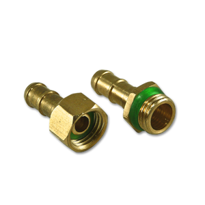 Power sprayer hose connector