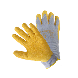 Rubber-coated gloves