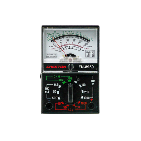 Analog multi-tester