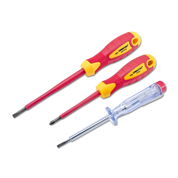 Insulated screwdriver set
