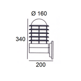 Wall light fixture