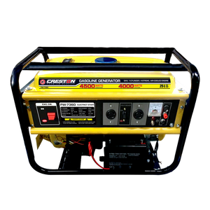 Electric-start gasoline generator