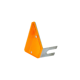 Guard rail reflector